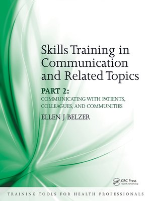 cover image of Skills Training in Communication and Related Topics